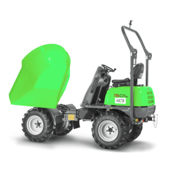 dumper articulado 1500 giratorio axor rentals